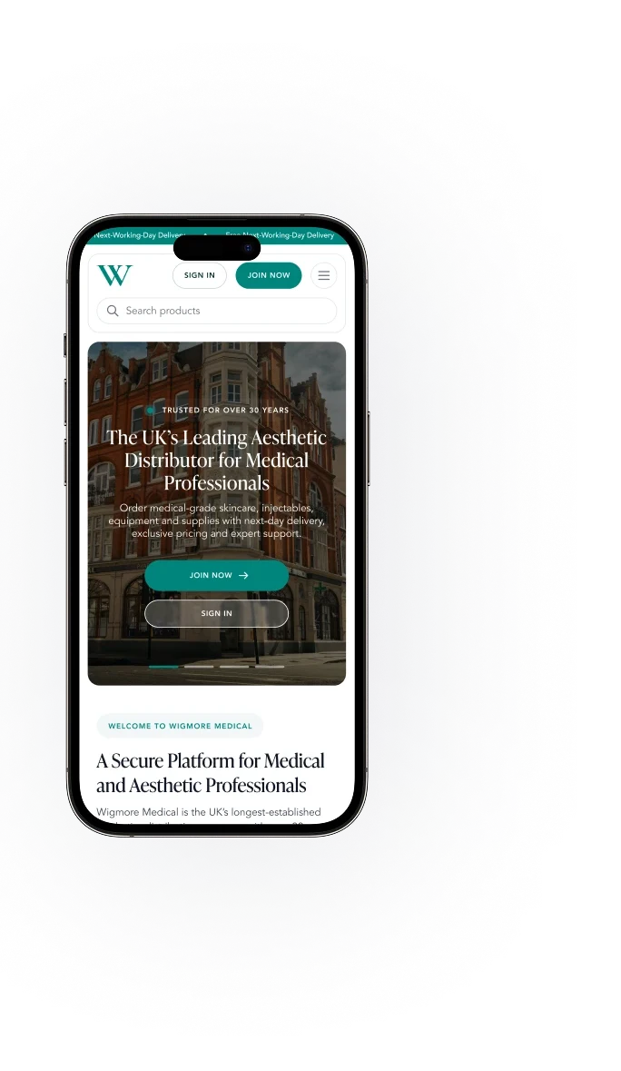 Wigmore on mobile